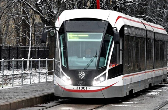 Беспилотный трамвай в Москве: старт в 2024 году
